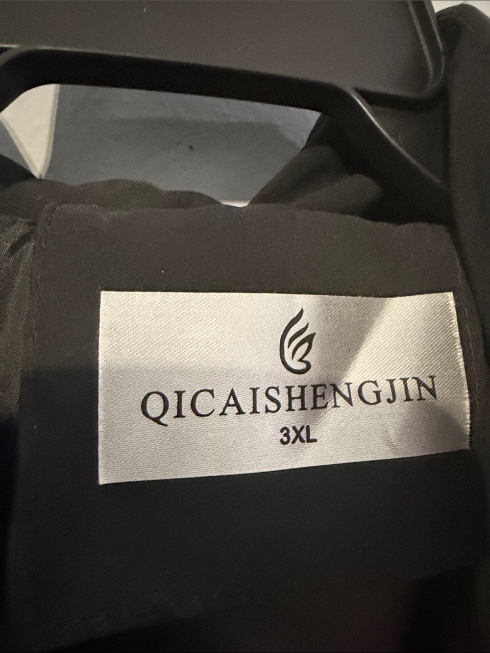 Long Quilted Hooded Vest - Black - Picture 2 of 4